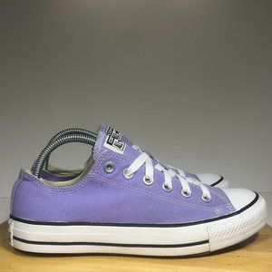 Converse Chuck Taylor All Star Shoe Purple Lavender Low Top Sneakers